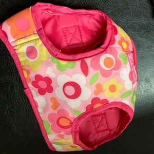 NWOT floral small dog harness